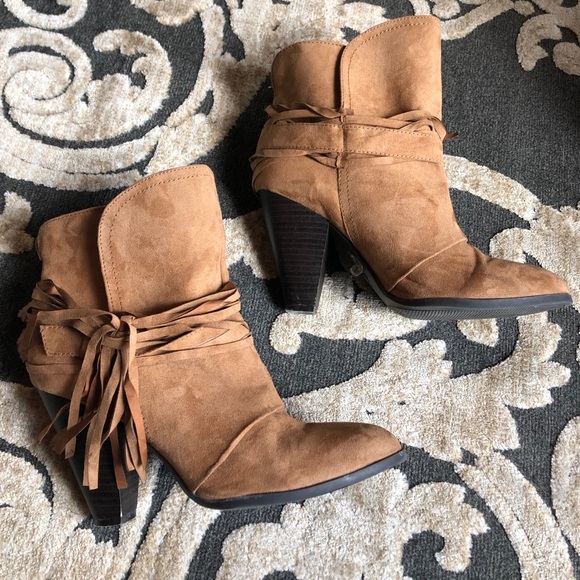 Qupid Ankle boots Sz 8 - Picture 1 of 4